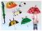 Parasolka dla dziecka zwierzaczki