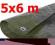 Plandeka zielona 5x6m GRUBA (130g)