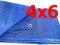 Plandeka niebieska 4x6m (100g)