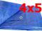 Plandeka niebieska 4x5m (100g)