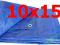 Plandeka niebieska 10x15m (70g)