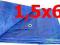 Plandeka niebieska 1.5x6m (70g)