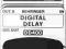 Efekty gitarowy Behringer DIGITAL DELAY DD400