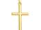 Złoty krzyżyk komunia chrzest próba 585 14k 34227