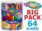 KREDKI ŚWIECOWE BIG PACK 64 SZT COLORINO W-wa