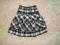 Spódnica spódniczka r. 134 kratka bombka
