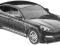 JAMARA 404407 - RC Porsche Panamera 1:24, 27 MHz