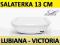 SALATERKA 13 CM LUBIANA VICTORIA BIAŁA GATUNEK 1