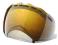 Szyba Oakley Splice Gold Iridium fire blue lens