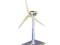 Model elektrowni wiatrowej solarnej Windkraftwerk