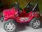 Samochód terenowy na akumlator niebieski, czerwony