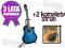 GITARA 4/4  6 KOLORÓW  +2 KMPL STRUN  +KURS GRY