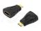 ADAPTER HDMI GNIAZDO MINI HDMI miniHDMI GOLD