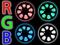 LN1M NEON LED FLEX RGB FULL KOLOR 1M 230V DC WYPRZ