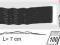 Wsuwka czarna 7cm (100szt)