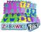 Puzzle piankowe cyfry litery BEZ FORMAMIDU 4813