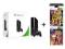 XBOX 360 250 GB + KINECT+ 2 GRY+WYSYŁKA GRATIS!