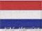 NASZYWKA - termo - FLAGA Holandia, Holland -  haft