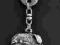Griffon posrebrzany brelok do kluczy Art Dog