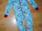 BOYS śliczna polarkowa piżamka-pajacyk 98