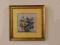 Uroczy obraz obrazek akwarela/pastel oprawiony