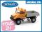 Ciężarówka - Mercedes Unimog - auta Welly - 12cm -