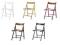 IKEA krzesło składane drewniane TERJE kurier