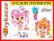 Lalka LALALOOPSY Zakręcona fryzura 3rodz +Violetta