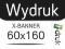 Wydruk na Xbanner 60x160 Full Jakość!!! - SW-WNX60