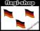 Przypinka Niemcy 17x12 mm Pins Flaga Niemiecka