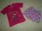 Piżama dziewczęca z krótkim rękawem  3 lata R 98