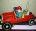 Samochód  blaszany strażacki