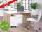 Biurko NordicWhite 130 DĄB SONOMA, NOWOŚĆ!!!