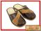 MĘSKIE klapki profilowane SKÓRA ! = roz. 47
