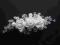 stroik ślubny ozdoba do włosów biały kwiatki
