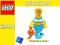 LEGO FIGURKA KOBIETA DZIN seria 12 NEW otw.do iden