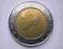 500 lirów Włochy1985 bimetal