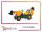 ROLLY TOYS - TRAKTOREK NA PEDAŁY JCB + GRATIS