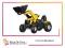 ROLLY TOYS - TRAKTOREK NA PEDAŁY JCB + GRATIS