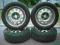 Felgi stalowe VW Skoda Seat 14 4x100 + opony ZIMA