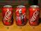 puszki Coca Cola Kanada, Austria, Włochy, Francja