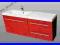 >< Zmontowana szafka 80 + niska, 3 SZUFLADY!