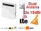 Zestaw router LTE Huawei B593 + MEGA ANTENA DUAL