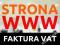 Strona www internetowa Indywidualny projekt FVAT