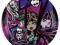 Monster Talerzyki 23 cm Monster High 8szt