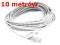 KABEL SIECIOWY + WTYCZKI LAN ETHERNET RJ45 10 METR