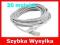 KABEL SIECIOWY + WTYCZKI LAN ETHERNET RJ45 20 METR