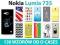 NOKIA LUMIA 735 | SLIM DESIGN CASE Etui + 2x FOLIA