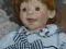 LALKA PORCELANOWA KOLEKCJONERSKA LALA Z MINKĄ