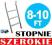 DRABINKA SZEROKIE STOPNIE DO TRAMPOLINY do wys 65